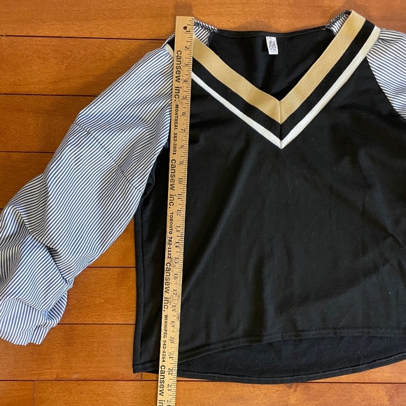 Size L Color Block Blouse - Picture 6 of 12